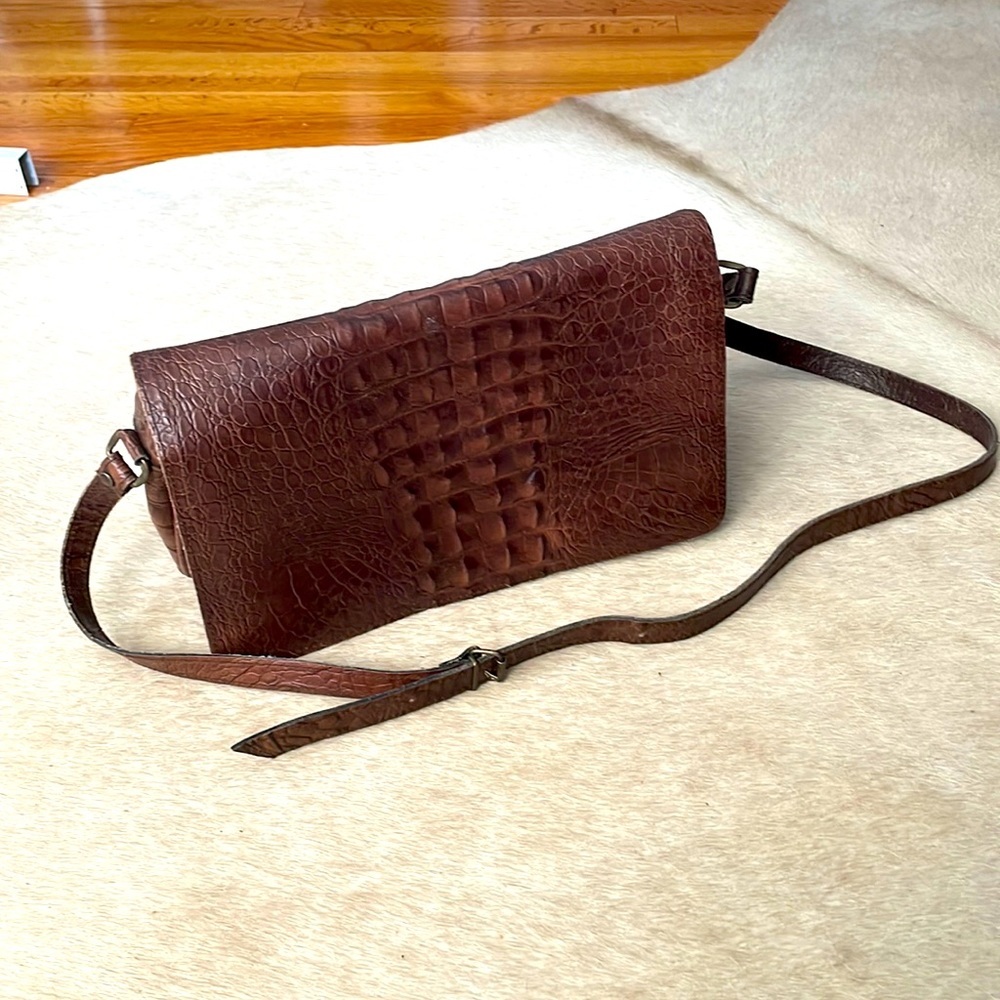 Vintage Alligator Crossbody Purse